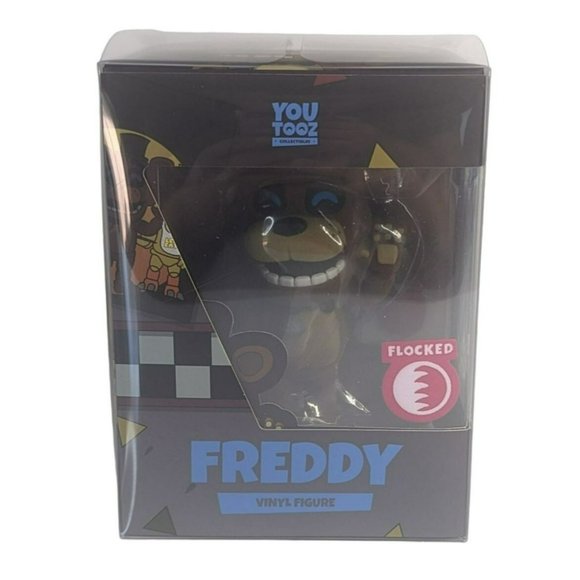 Youtooz Five Nights at Freddy's Collection Freddy Flocked Vinyl Figure FNAF - Picture 1 of 6